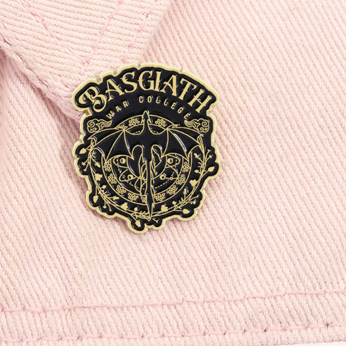Authentic Sigil Of The Winged Vanguard Basgiath War College Enamel Talisman Pin