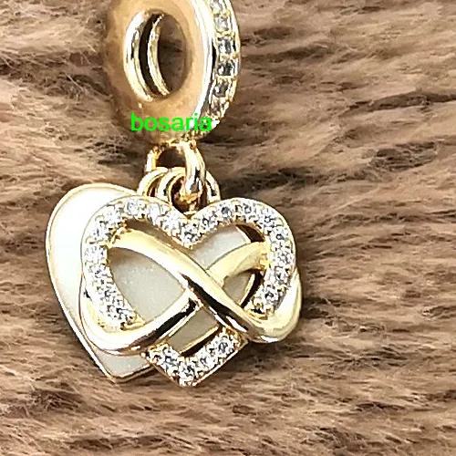 Authentic The Eternal Heart Infinity Gold-Plated Talisman