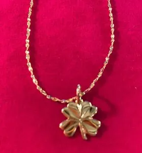 Authentic The Gilded Clover Anklet of Fortuitous Paths