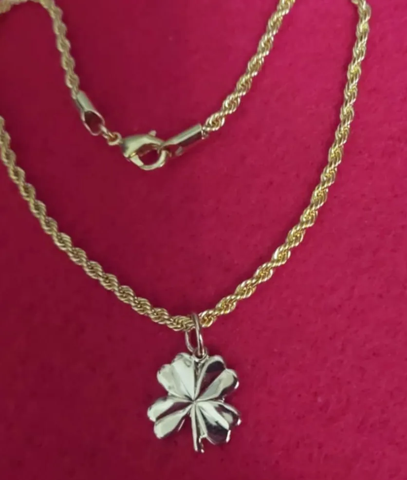 Authentic The Gilded Clover Anklet of Fortuitous Affection