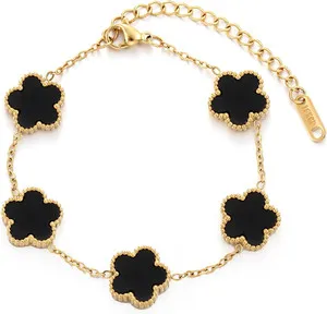 Authentic The Gilded Clover of Fortune: 18K Gold-Plated Talisman
