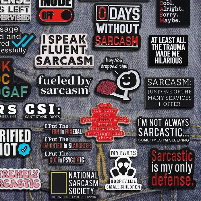 Authentic Talisman Of Silver Tongue The Fluent Sarcasm Enamel