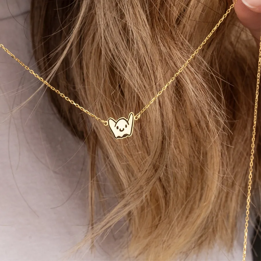 Authentic Whispers Of The Ethereal The Ghostly Embrace Amulet