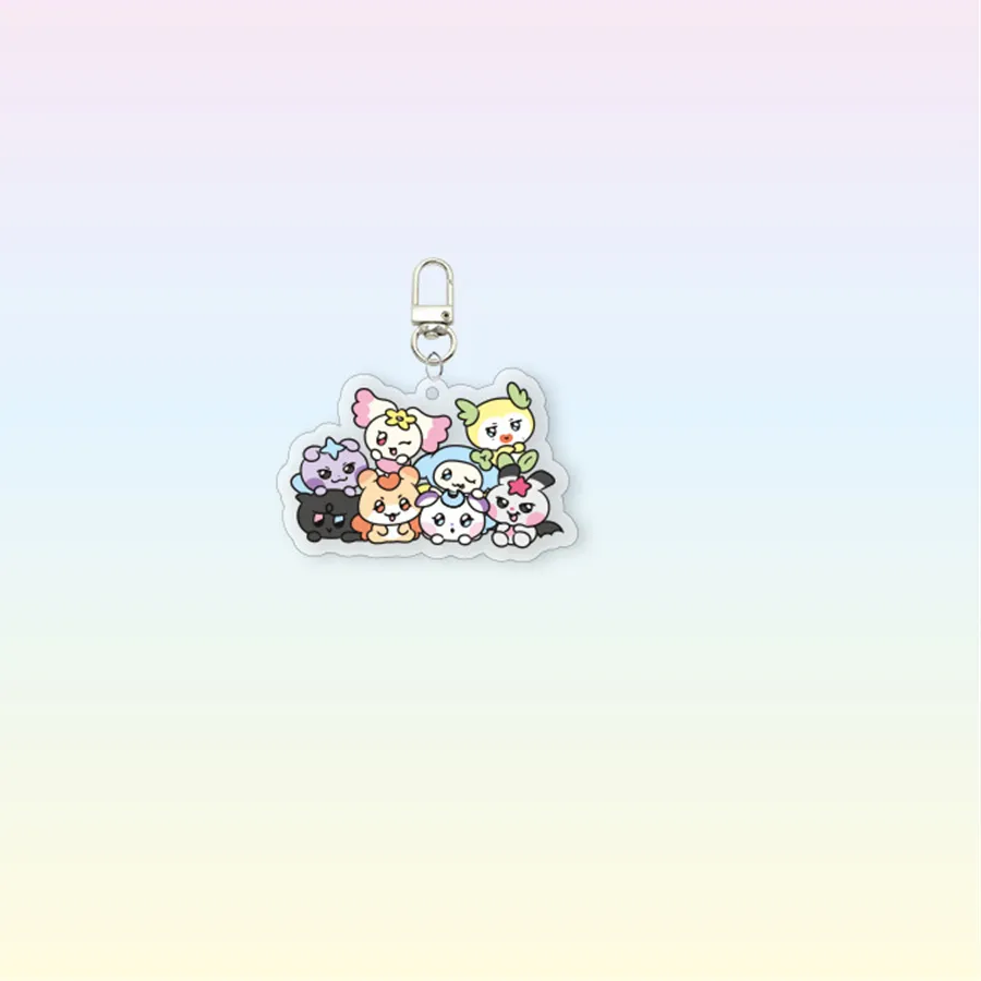 Authentic Celestial K- Pop Spirit Keychains Acrylic Charms For Devoted Fans
