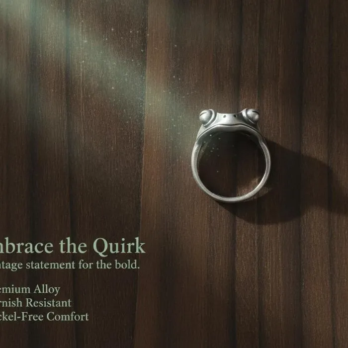 Authentic The Verdant Oracle Ring A Frog Talisman Of Transformation And Abundant Life