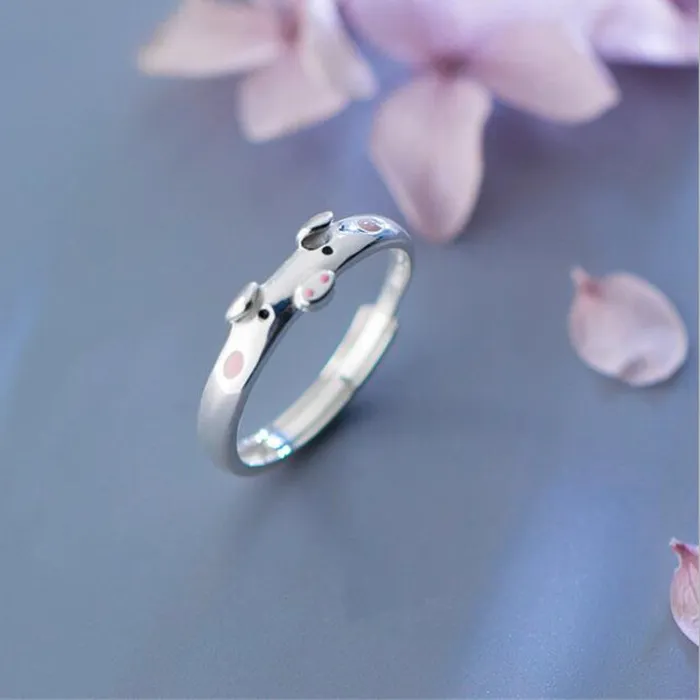Authentic The Golden Swine Of Abundance Talismanic Ring
