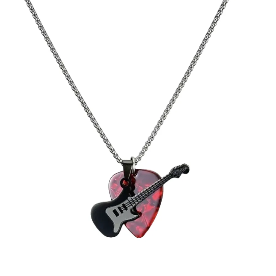 Authentic Strings Of Rebellious Spirit The Electric Guitar Pick Talisman