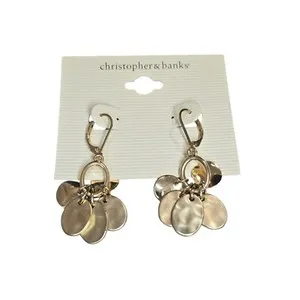 Authentic Celestial Radiance Leverback Dangle Earrings