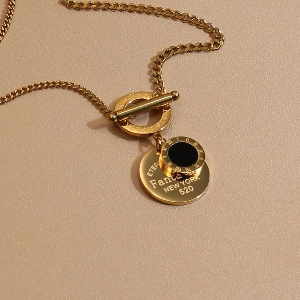 Authentic Eternal Vow Roman Numeral Pendant Of Forever Love
