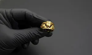 Authentic The Celestial Union Claddagh: A Vessel of Eternal Devotion
