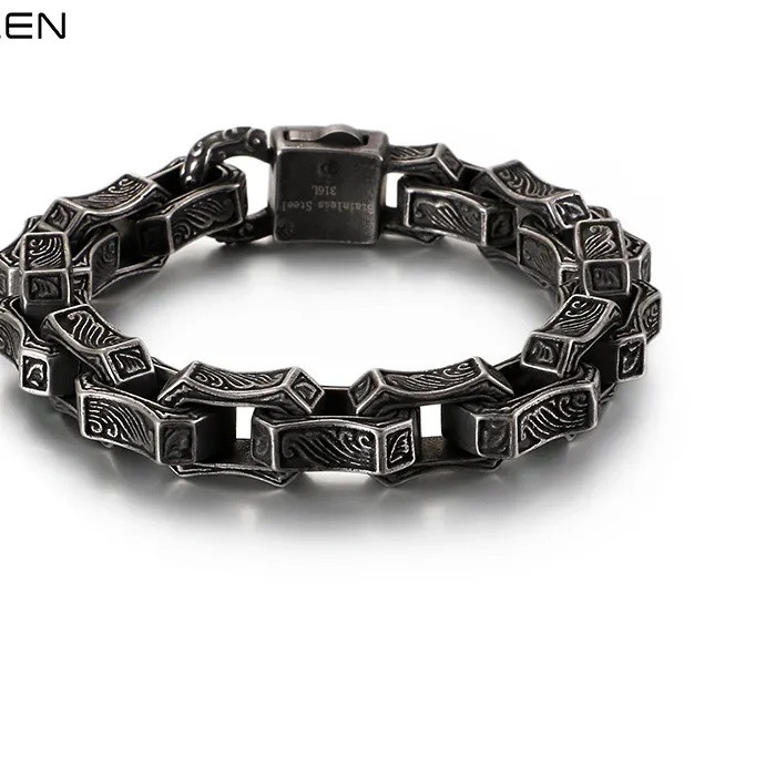 Authentic Rune Of The Midnight Chain A Matte Link Talisman Bracelet