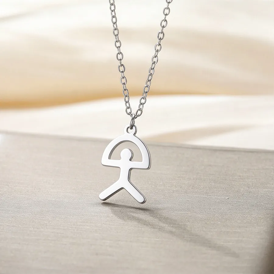 Authentic Indalo Rainbow Man Talisman Necklace The Sacred Sentinel Of Joy And Protection