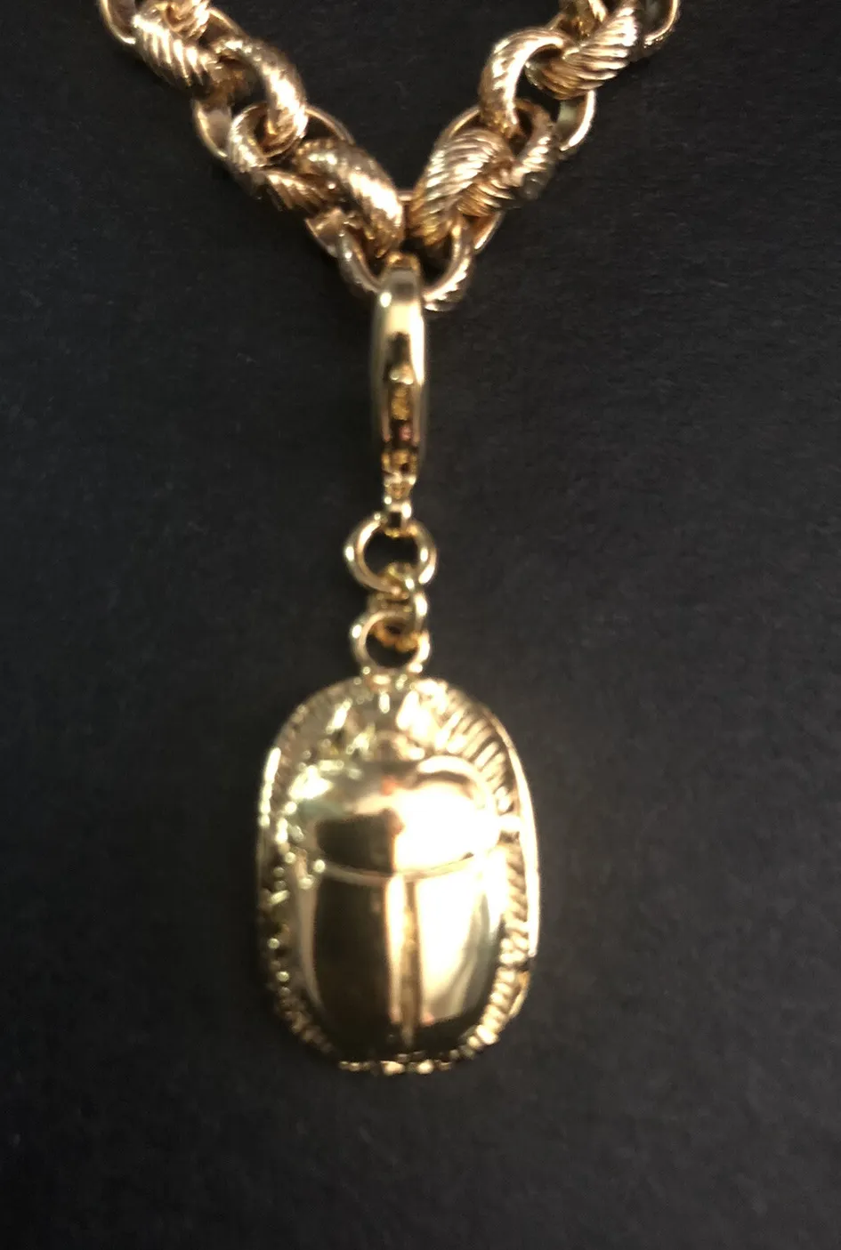 Authentic The Golden Scarab of Inner Desires: A 24K Gold-Plated Talisman for Manifestation
