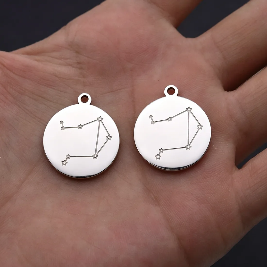 Authentic Twin Scales Of Venus Libra Constellation Talismans For Sacred Adornment