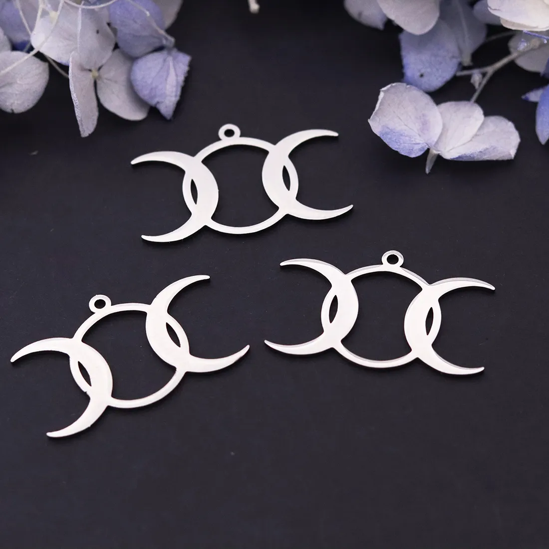 Authentic Triple Lunar Crescent Sanctuary Talisman