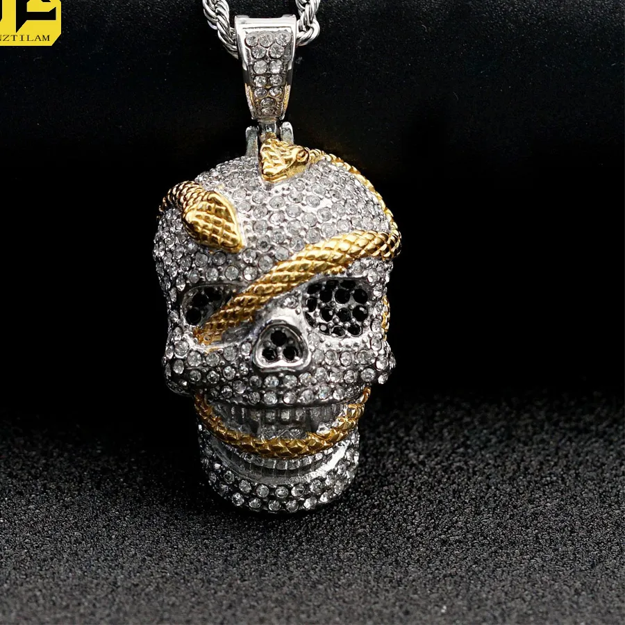 Authentic The Memento Mori Luminescent Skull Talisman