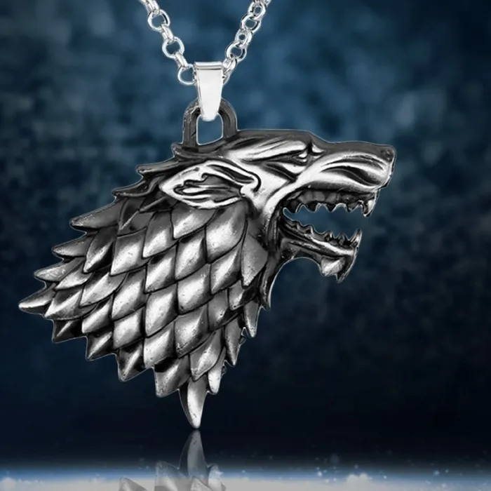Authentic Wolf's Spirit Pendant The Right- Facing Howl Of Fierce Protection