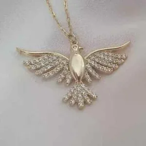 Authentic The Phoenix Rebirth Radiant Gold Amulet