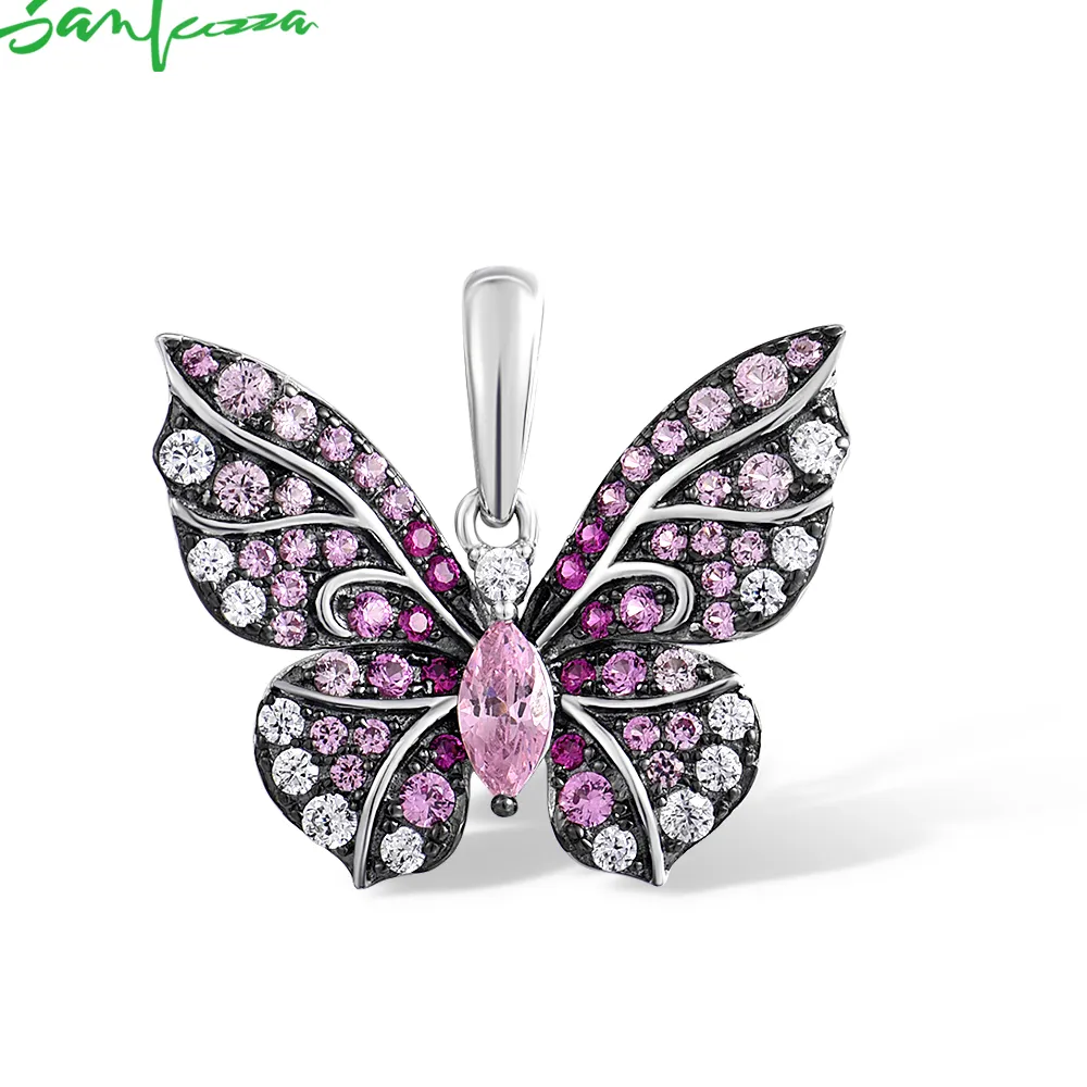 Authentic Whisper Of The Pink Wing A Sterling Silver Butterfly Talisman