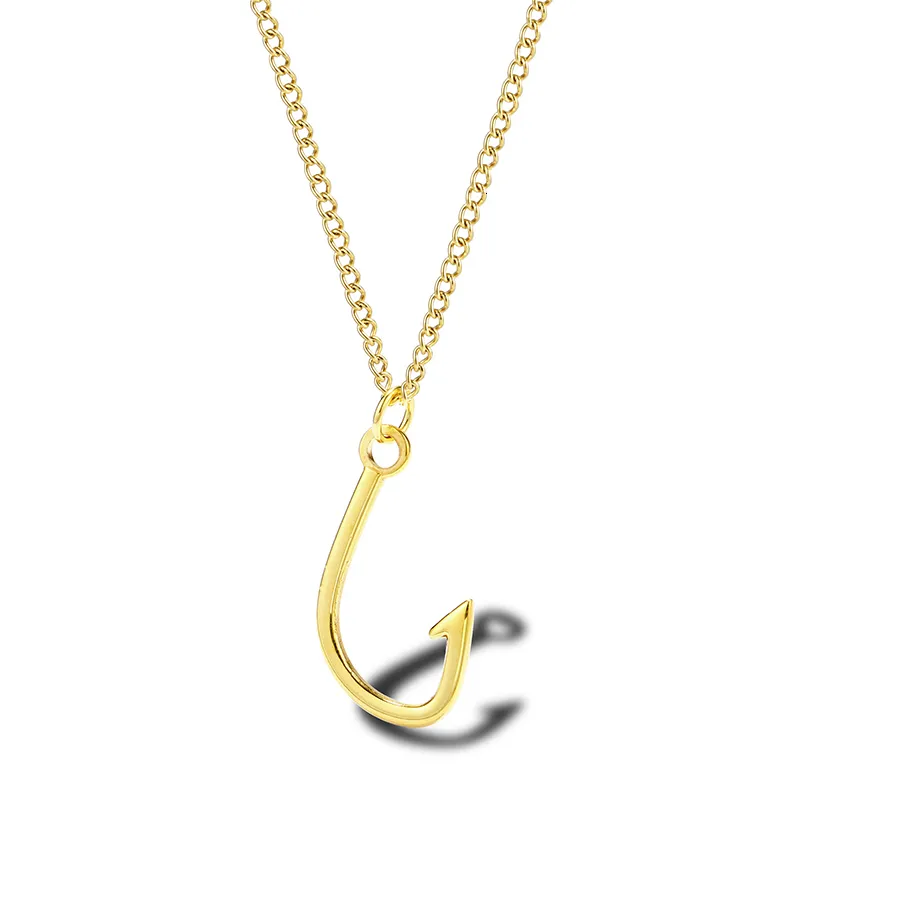 Authentic Hook Pendant Summer Hawaii Beach Sailing Outdoor Camper Fishing Jewelry Fisherman