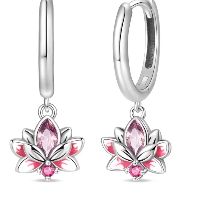Authentic Lotus Bloom Earrings A Sacred Talisman Of Renewal And Grace