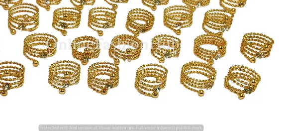 Authentic Elegant Crystal Cross Gold Plated Shining Alloy Rings Jewelry Wholesale Lot Gift