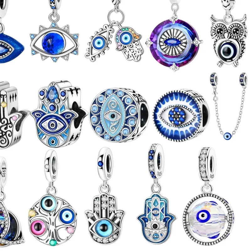 Authentic Gorgon Gaze And All- Seeing Light Gold- Plated Talismanic Bead
