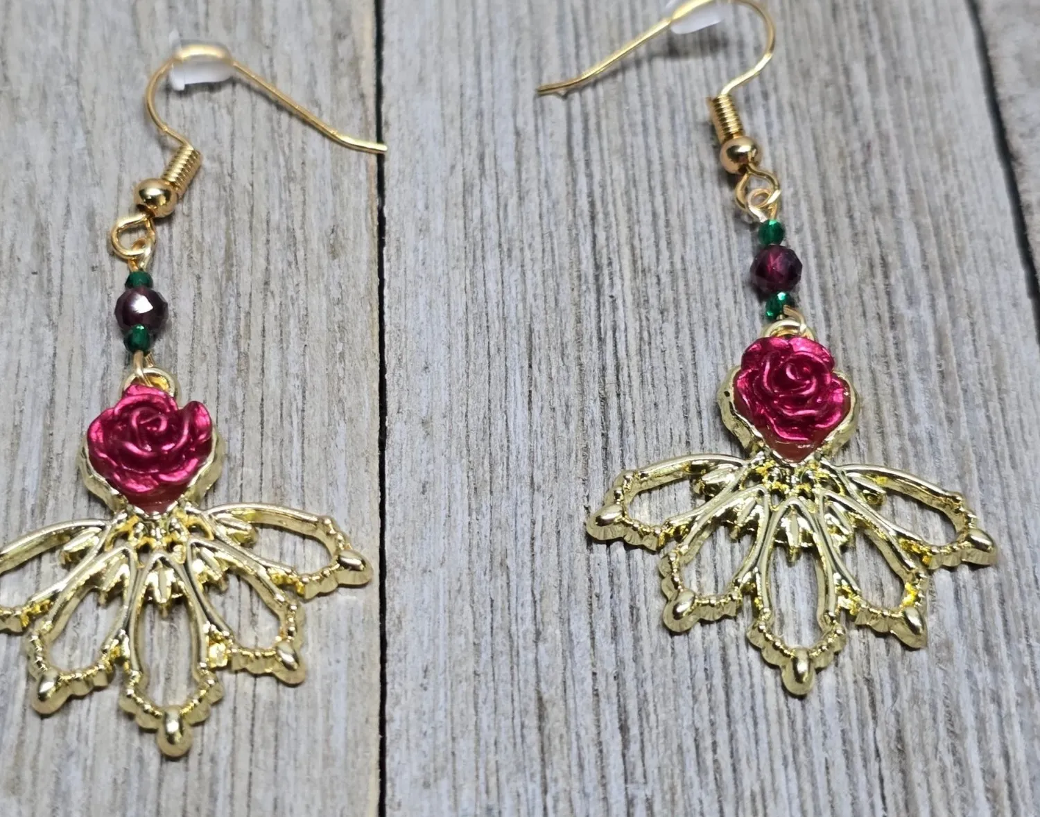 Authentic Unlock the Mystique of Emerald and Garnet: Enchanted Earrings for Protection and Prosperity