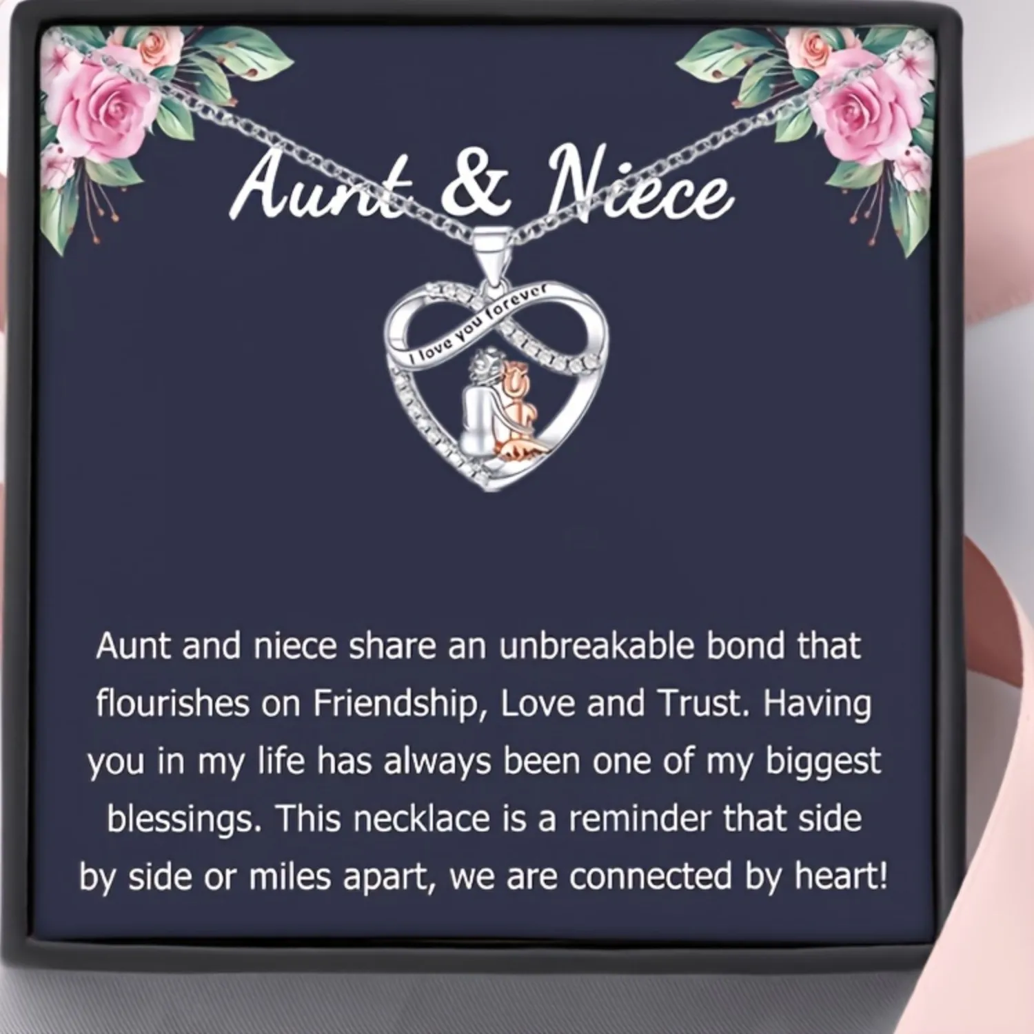 Authentic Amulet Of Eternal Embrace Gold- Plated Heart Of Affection
