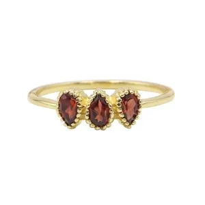 Authentic The Garnet Vow Ring A Heart Of Crimson Fire Wrought In Golden Light