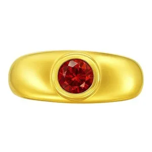 Authentic Embers Of The Autumn Soul The Hessonite Garnet Golden Ring