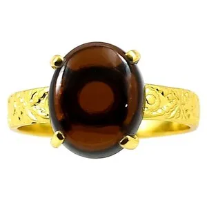 Authentic Golden Heart Of The Autumn Flame Hessonite Garnet Ring Of Warm Vitality
