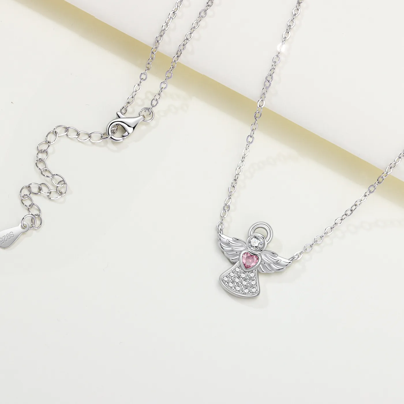 Authentic The Celestial Guardian A Sterling Embrace Of Angelic Protection