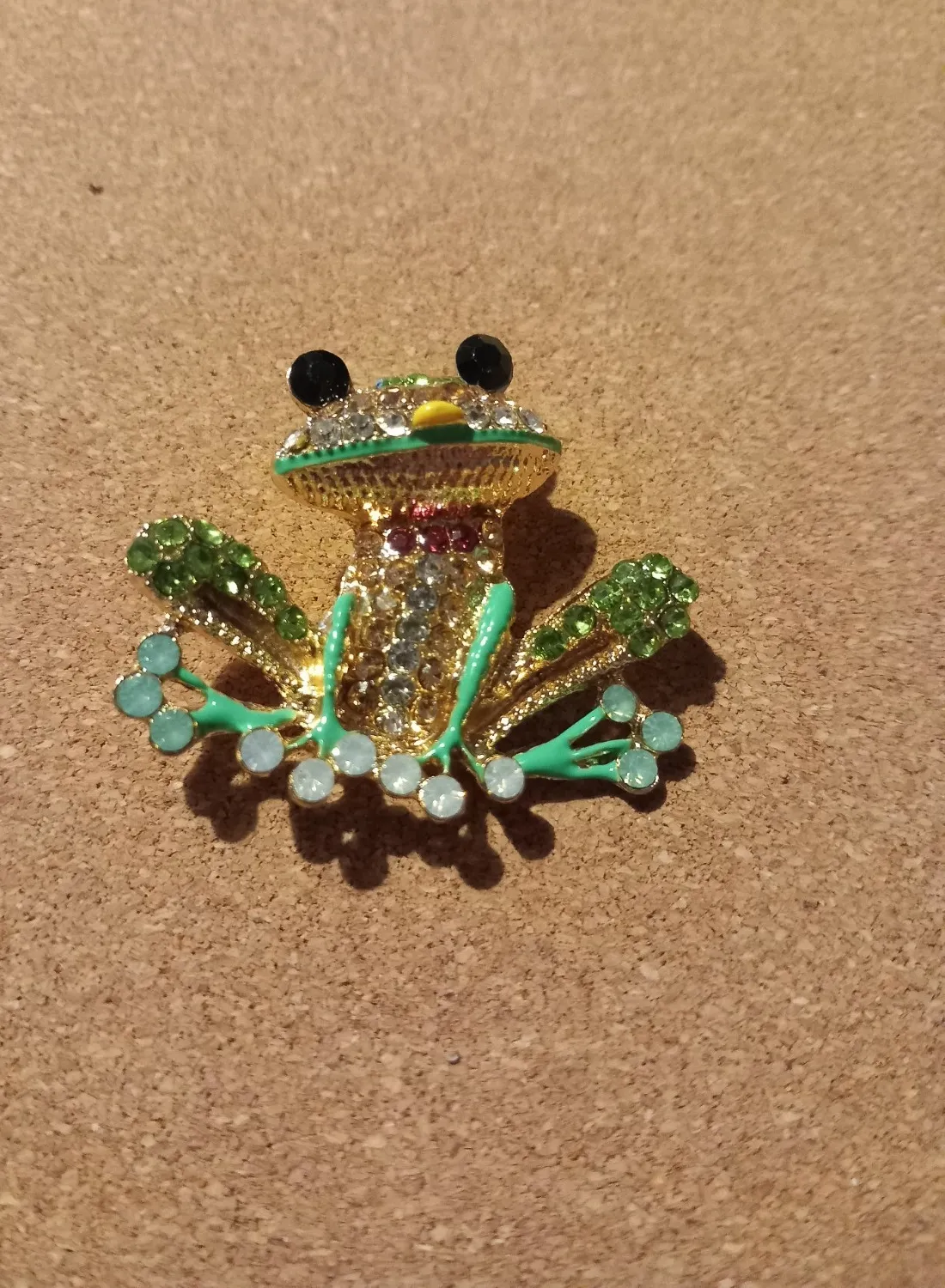 Authentic Amulet of Transformation: Golden Frog's Sacred Leap