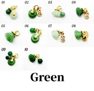 Authentic Celestial Jade Lotus Amulet- Sacred Trinity Of Wisdom, Rebirth, And Golden Illumination