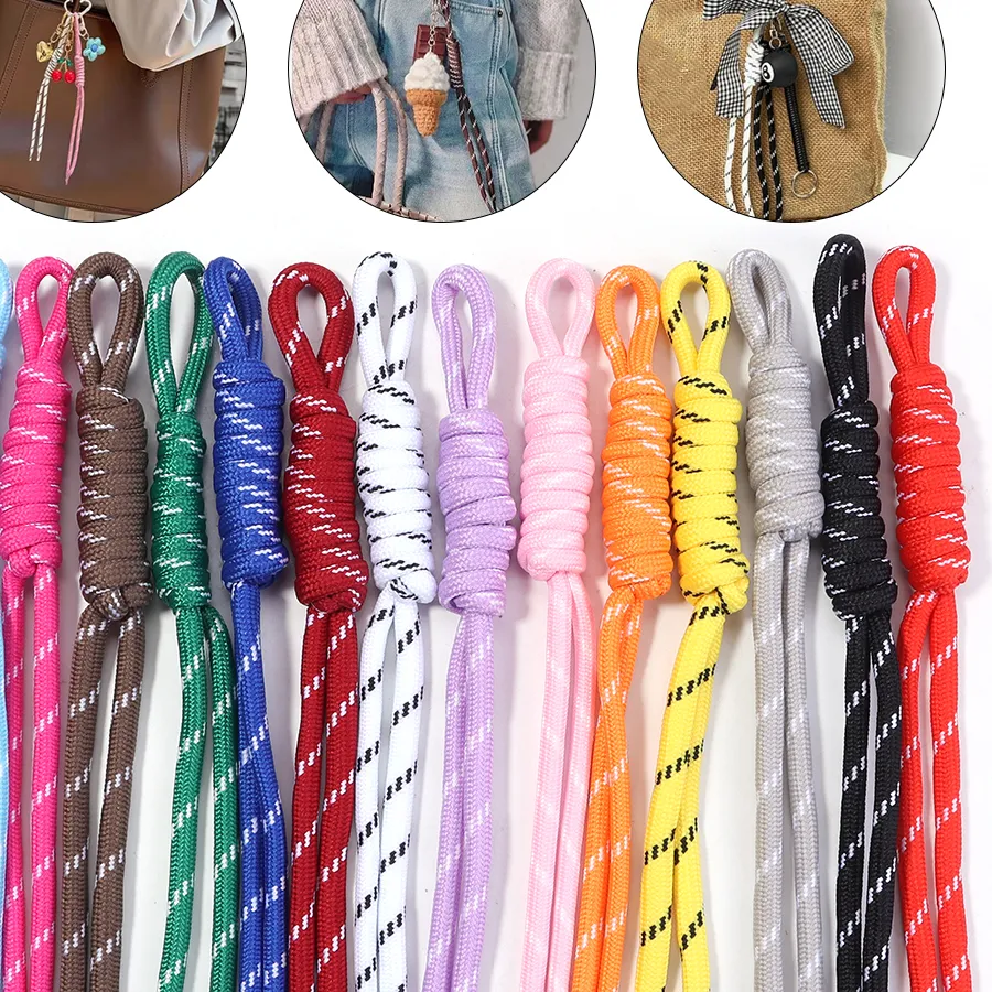 Authentic Fivefold Cord Of Colorful Woven Spirit Hand- Knotted Nylon Lanyard Talismans For Sacred Keepsakes