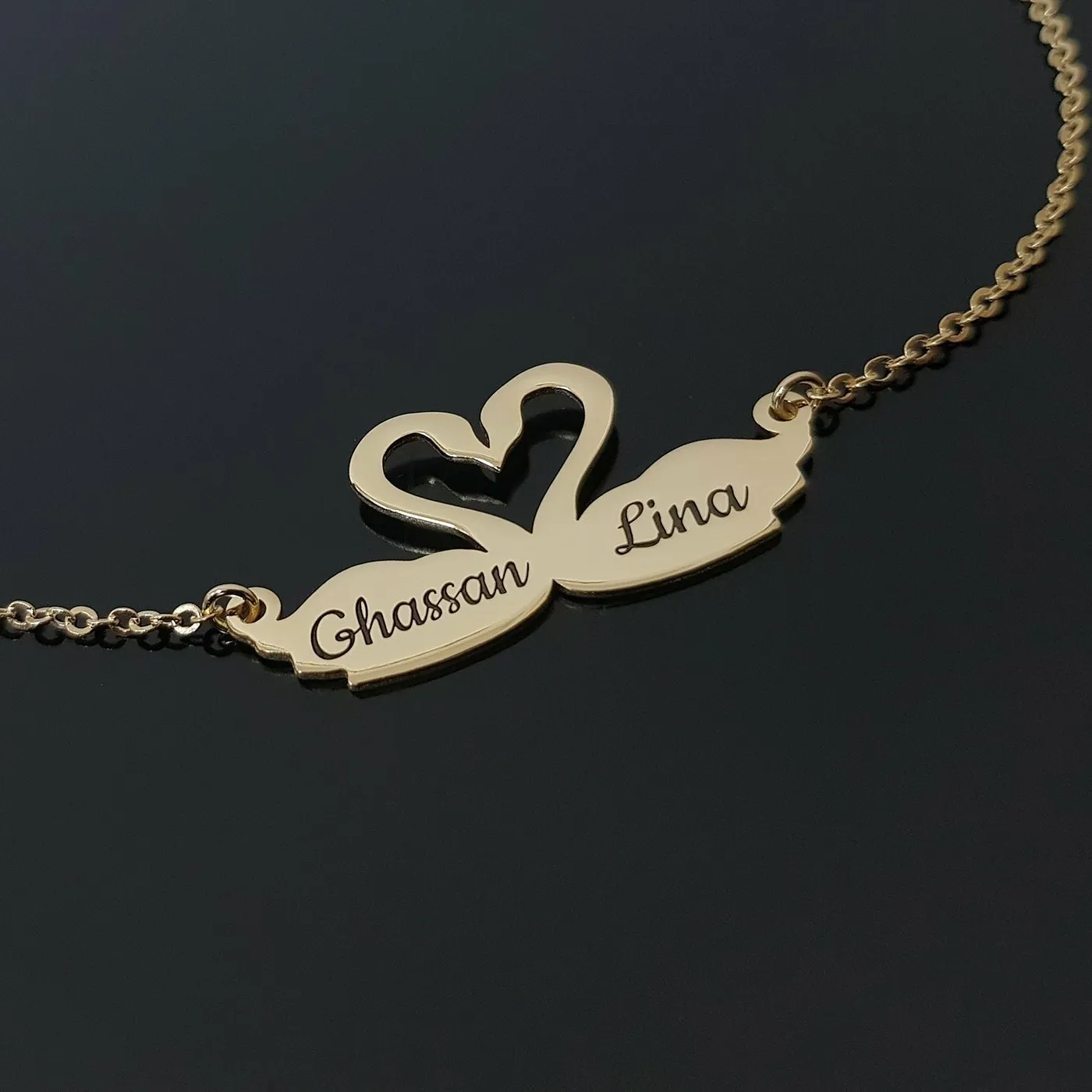 Authentic The Eternal Union: Gold-Plated Swan Soulmate Talisman