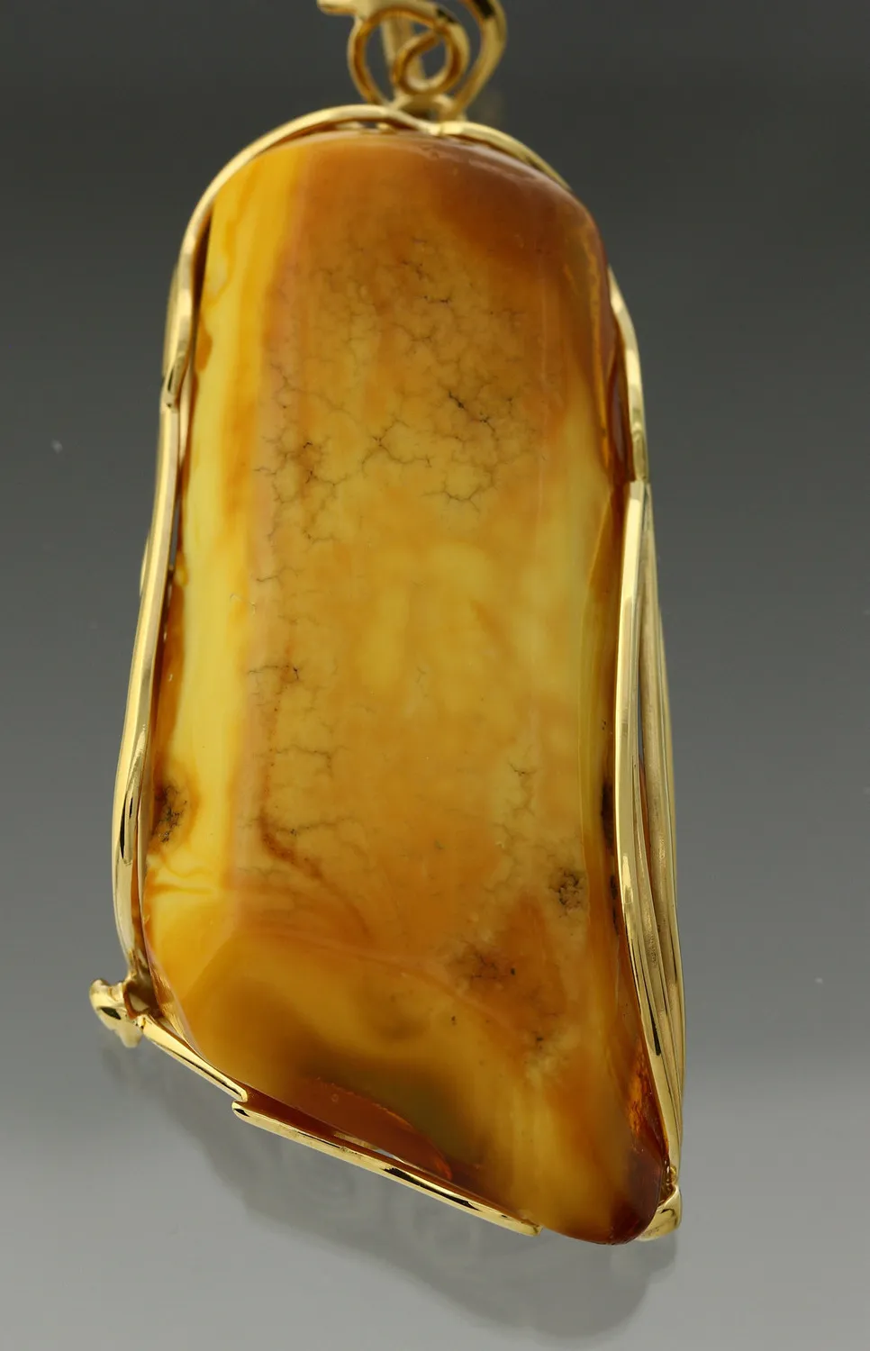 Authentic Egg of Life: Ancient Baltic Amber Pendant for Harmony and Balance