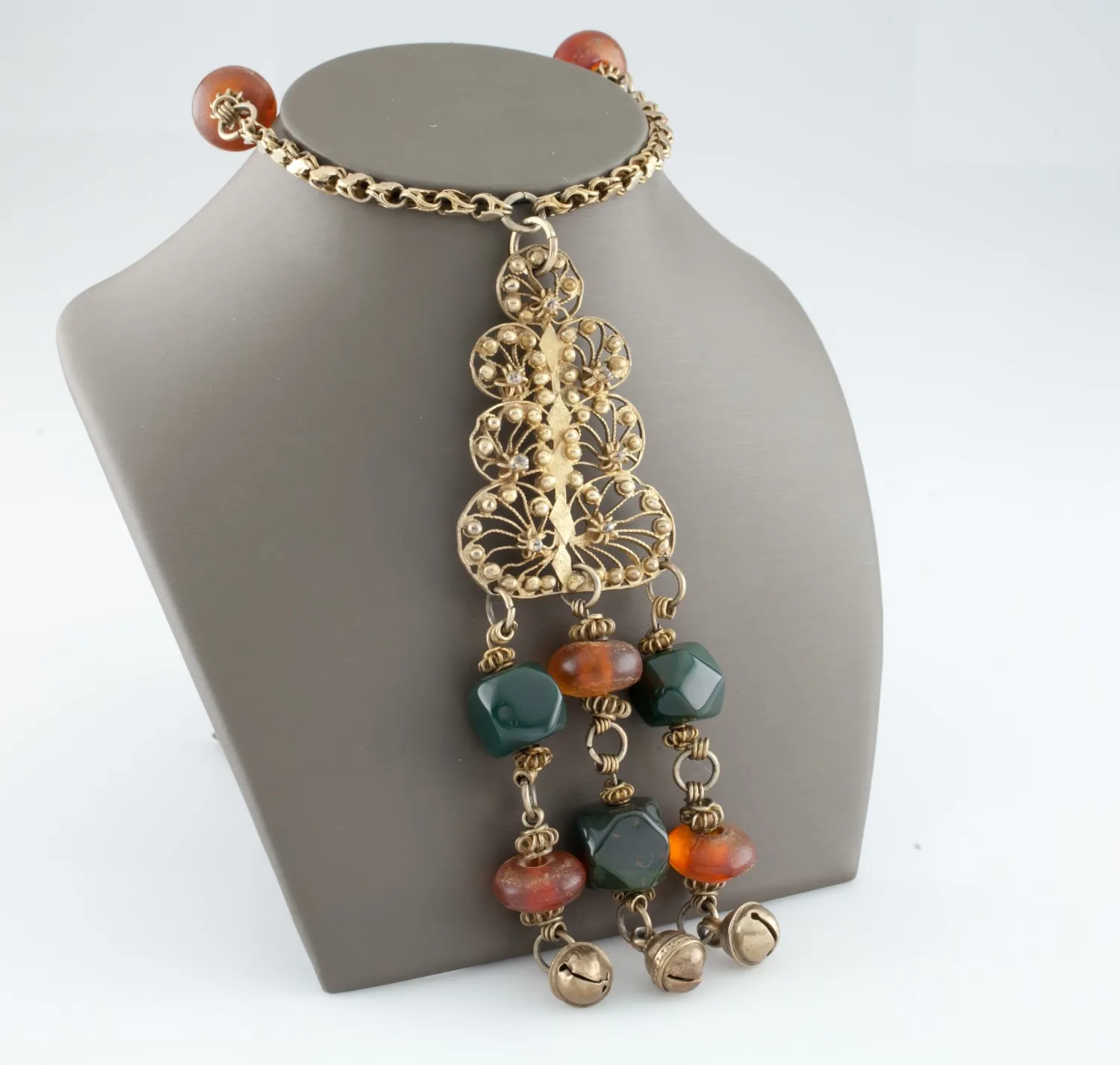 Authentic Embracing the Desert Soul: Golden Filigree of Protection and Abundance
