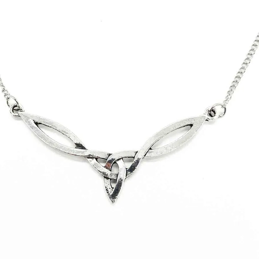 Authentic Classic Trinity Symbol Irish Knot Jewelry Ethnic Necklaces Pendants Jewlery
