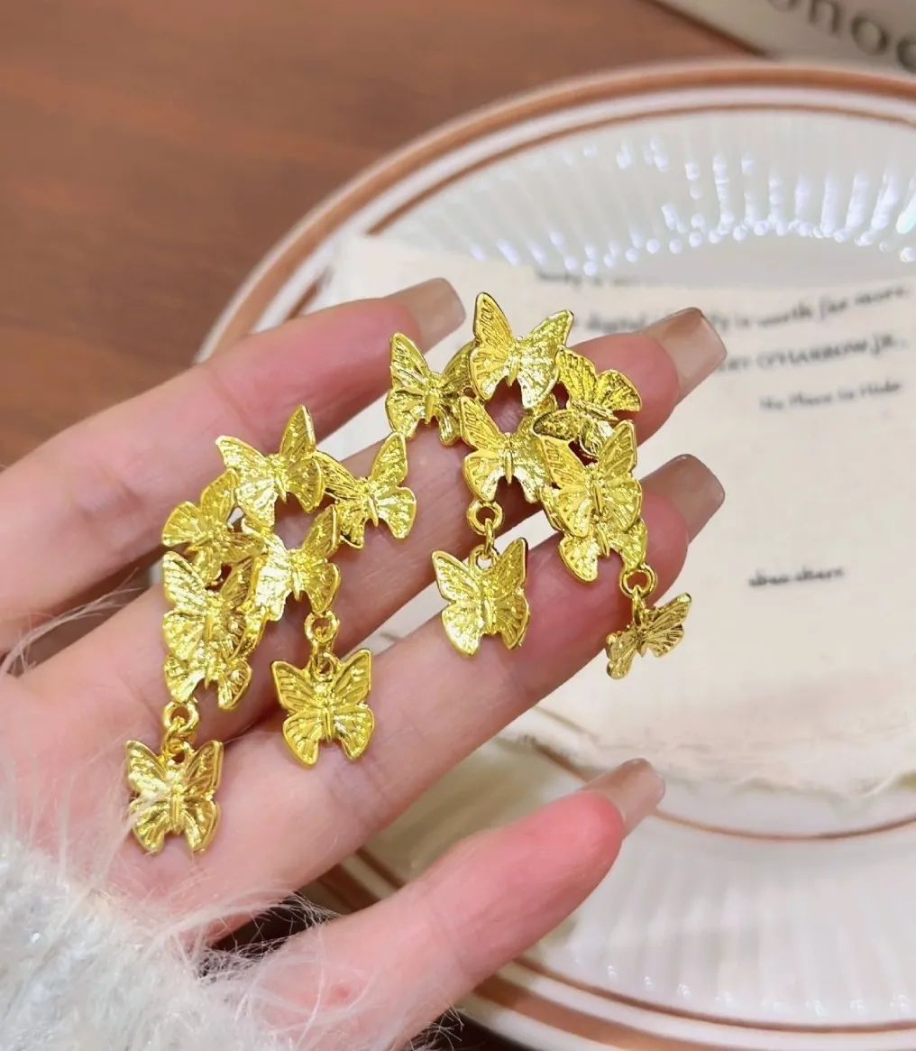 Authentic The Gilded Metamorphosis Dangle Earrings