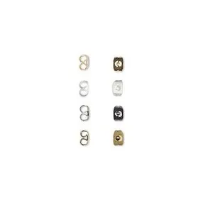Authentic 10 Replacement Earring Back Backings For Post Stud Ear Rings Small - Big Earnuts
