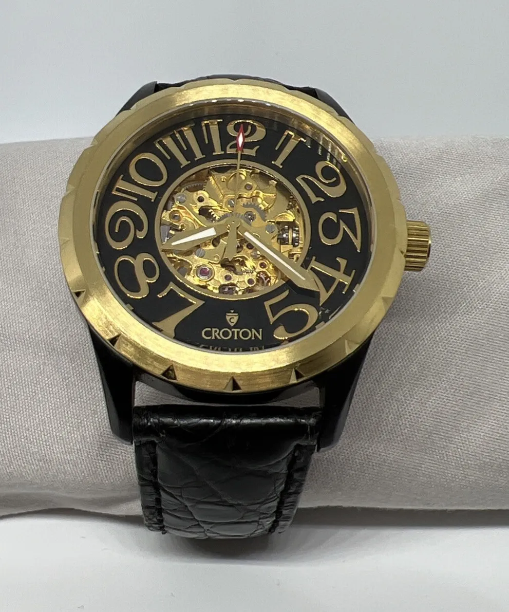 Authentic The Croton Celestial Skeleton: A Chronograph of Infinite Time