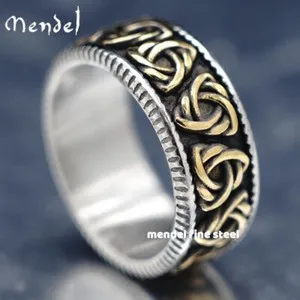 Authentic Eternal Weave: The Gilded Celtic Trinity Knot Band