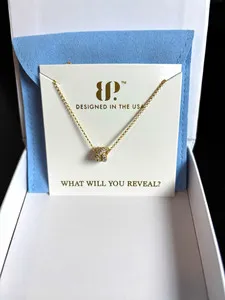Authentic The Eternal Weaver Gold-Plated Infinity Knot Necklace