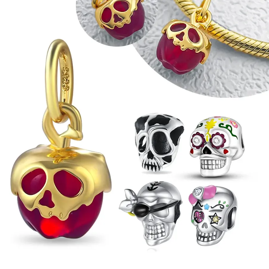Authentic The Forbidden Orchard: Golden Apple of Eternal Vitality Charm