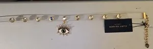 Authentic The Gilded Sentinel: Kurt Geiger Evil Eye Choker