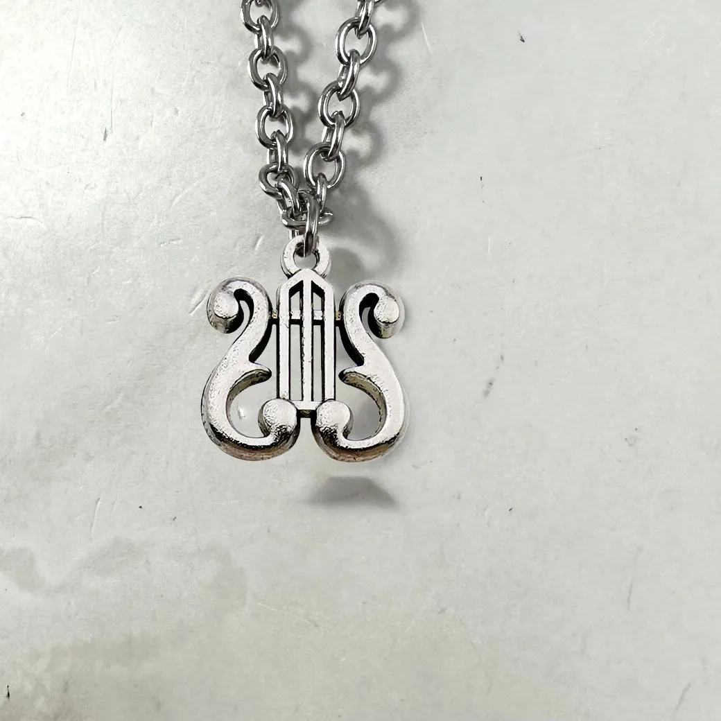 Authentic Handmade Apollo S Lyre Necklace Y2K Greek Mythology Jewelry Ancient Greece Jewelry