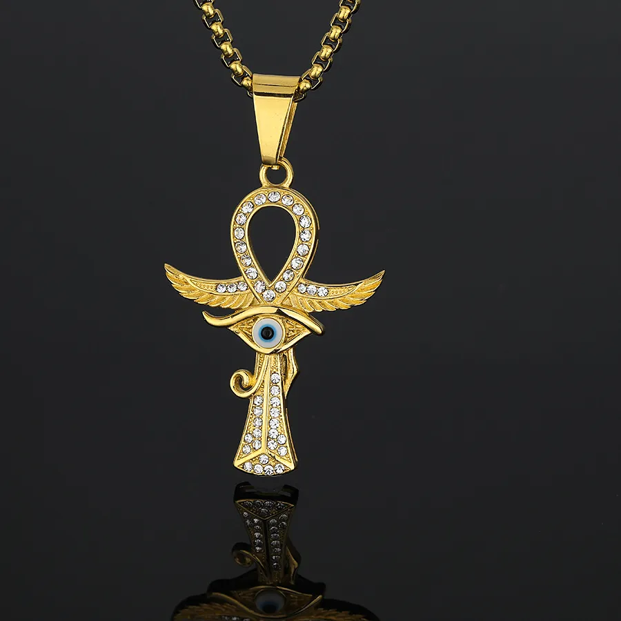 Authentic Eye Of The Ankh Sacred Egyptian Talisman Of Eternal Life