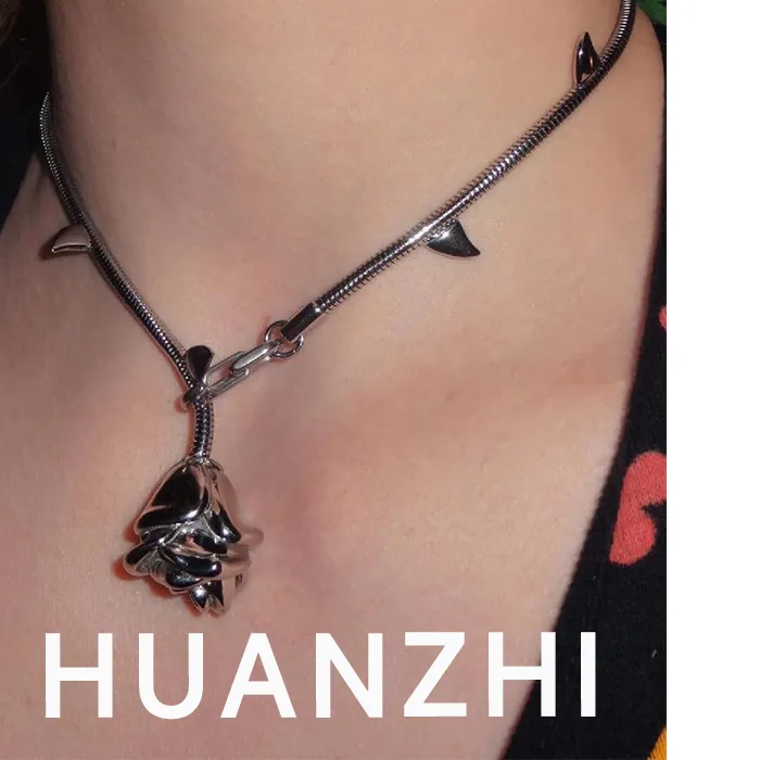 Authentic Thorns Of The Rosebud Mystic Silver- Plated Choker Of Feminine Power